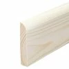 BAUHAUS Sockelleiste 2,4 M X 1,2 Cm X 7 Cm, Fichte, Unbehandelt
