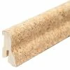 BAUHAUS Sockelleiste Kork 2,4 M X 2,2 Cm X 4 Cm, Geschwungen -Bodenfliesen Verkäufe 12 1041