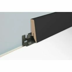 BAUHAUS LOGOCLIC Sockelleiste 2,6 M X 18 Mm X 58 Mm, Gerundet