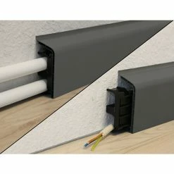 BAUHAUS Marley Sockelleiste 2 M, Esche Weiß -Bodenfliesen Verkäufe 12 1050