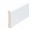BAUHAUS Sockelleiste Weiß, 2,44 M X 1 Cm X 5,8 Cm, Gerade -Bodenfliesen Verkäufe 12 1071