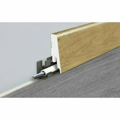 BAUHAUS LOGOCLIC Sockelleiste K58 C Lucky Star 2,4 M X 18 Mm X 58 Mm, Gerade