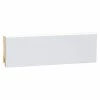 BAUHAUS Sockelleiste 2,44 M X 1,6 Cm X 6 Cm, Gefast, Weiß Lackiert 1 BAUHAUS Sockelleiste 2,44 M X 1,6 Cm X 6 Cm, Gefast, Weiß Lackiert -Bodenfliesen Verkäufe 12 1096