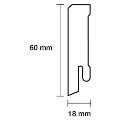 BAUHAUS Sockelleiste 2,44 M X 1,8 Cm X 6 Cm, MDF, Weiß Lackiert, 5 Stk. 9 BAUHAUS Sockelleiste 2,44 M X 1,8 Cm X 6 Cm, MDF, Weiß Lackiert, 5 Stk. -Bodenfliesen Verkäufe 12 1121