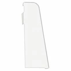 BAUHAUS LOGOCLIC Endkappe K58 Weiß, 4 Stk., Geeignet Für: Sockelleiste K58 C