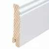 BAUHAUS Sockelleiste 2,4 M X 1,8 Cm X 9,6 Cm, Nadelholz, Lackiert