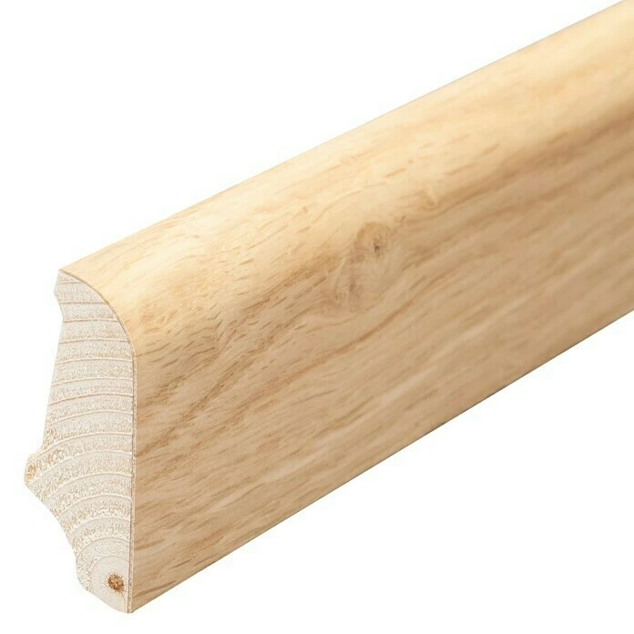 BAUHAUS Sockelleiste Eiche Hell 2,4 M X 1,9 Cm X 3,8 Cm 3 BAUHAUS Sockelleiste Eiche Hell 2,4 M X 1,9 Cm X 3,8 Cm