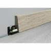BAUHAUS LOGOCLIC Aquaprotect Sockelleiste K58 Nature Oak 2,6 M X 18 Mm X 58 Mm, Gerade