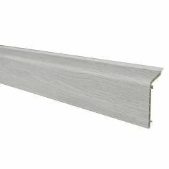 BAUHAUS Marley Sockelleiste 2 M, Silbereiche