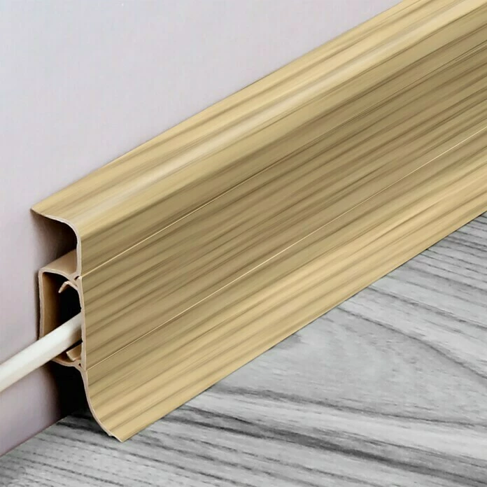 BAUHAUS LOGOCLIC Kabelkanalleiste Eiche Weiß, 2,5 M X 22,5 Mm X 50 Mm 3 BAUHAUS LOGOCLIC Kabelkanalleiste Eiche Weiß, 2,5 M X 22,5 Mm X 50 Mm