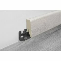 BAUHAUS LOGOCLIC Sockelleiste Honeymoon 2,6 M X 18 Mm X 50 Mm, Gerade