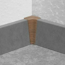 BAUHAUS LOGOCLIC Innenecke K40 C Kastanie, 2 Stk., Passend Für: LOGOCLIC Sockelleiste K40 C