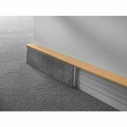 BAUHAUS LOGOCLIC Teppichsockelleiste TSL Buche, 2,5 M X 16 Mm X 55 Mm