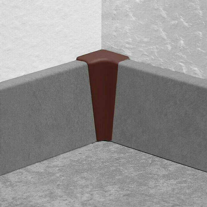 BAUHAUS LOGOCLIC Innenecke K40 C Dunkelbraun, 2 Stk., Passend Für: LOGOCLIC Sockelleiste K40 C 3 BAUHAUS LOGOCLIC Innenecke K40 C Dunkelbraun, 2 Stk., Passend Für: LOGOCLIC Sockelleiste K40 C