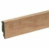 BAUHAUS Profiles And More Sockelleiste KU51L Cognac Eiche 2,4 M X 15 Mm X 50 Mm, Gerade
