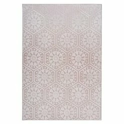 BAUHAUS Kayoom Kurzflorteppich Monroe II Rosa, 150 X 80 Cm, 100 % Polyester