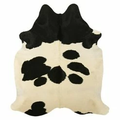 BAUHAUS Esbeco Deko-Kuhfell Schwarz/Weiß, 100 % Echtfell, Fläche Ca.: 3 M² - 4 M² -Bodenfliesen Verkäufe 12 1389