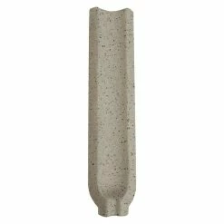 BAUHAUS Sockelfliese Cefalu Hohlkehle 10 X 2,5 Cm, Grau, Matt, Innenecke