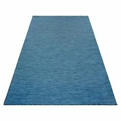 BAUHAUS Flachgewebeteppich Mambo 2000 Blau, 230 X 67 Cm, 100% Polypropylen