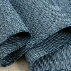 BAUHAUS Flachgewebeteppich Mambo 2000 Blau, 230 X 67 Cm, 100% Polypropylen -Bodenfliesen Verkäufe 12 1404