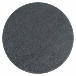 BAUHAUS Kurzflorteppich Ata 7000 Light Grey, Durchmesser: 200 Cm, 100% Polypropylen