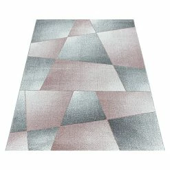 BAUHAUS Hochflorteppich Rio 4603 Rose, 230 X 160 Cm, 100% Polypropylen -Bodenfliesen Verkäufe 12 1432