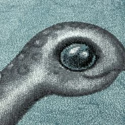 BAUHAUS Kurzflorteppich Bambi 0860 Blau, Durchmesser: 120 Cm, 100% Polypropylen -Bodenfliesen Verkäufe 12 1462