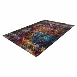 BAUHAUS Kayoom Flachgewebeteppich Galaxy Braun/Multi, 150 X 80 Cm, 100 % Polyester -Bodenfliesen Verkäufe 12 1472