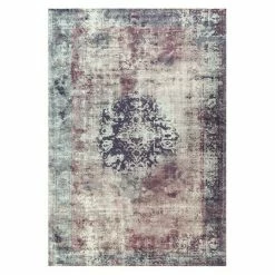 BAUHAUS Kayoom Kurzflorteppich Vintage Bunt, 230 X 160 Cm, 100 % Polyacryl