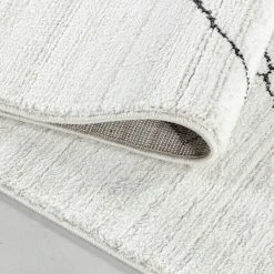 BAUHAUS Kurzflorteppich Taznaxt 5109 Cream, 150 X 80 Cm, 100% Polyester -Bodenfliesen Verkäufe 12 1555