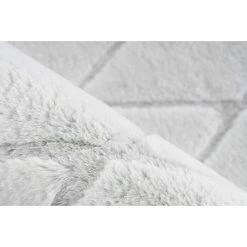 BAUHAUS Kayoom Hochflorteppich Vivica 225 Weiß/Blau, 150 X 80 Cm, 100 % Polyester -Bodenfliesen Verkäufe 12 1562