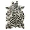 BAUHAUS Deko-Kunstfell Rodeo Zebra, Schwarz/Weiß, 200 X 150 Cm, 100 % Polyester