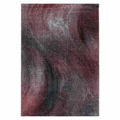 BAUHAUS Kurzflorteppich Ottawa 4204 Rot, 230 X 160 Cm, 100% Polypropylen
