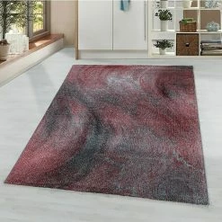 BAUHAUS Kurzflorteppich Ottawa 4204 Rot, 230 X 160 Cm, 100% Polypropylen -Bodenfliesen Verkäufe 12 1618