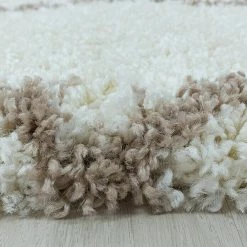 BAUHAUS Hochflorteppich Alvor 3401 Cream, 340 X 240 Cm, 100% Polypropylen -Bodenfliesen Verkäufe 12 1682