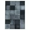 BAUHAUS Kurzflorteppich Costa 3526 Schwarz, 290 X 200 Cm, 100% Polypropylen