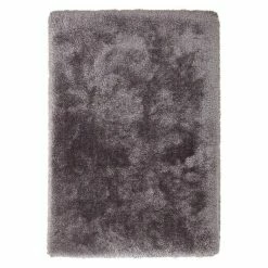 BAUHAUS Kayoom Hochflorteppich Cosy Silber, 230 X 160 Cm, 100 % Polyester