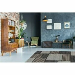 BAUHAUS Kayoom Flachgewebeteppich Phönix Grau/Braun, 170 X 120 Cm, 75 % Wolle, 20 % Baumwolle, 5 % Polyester -Bodenfliesen Verkäufe 12 1753