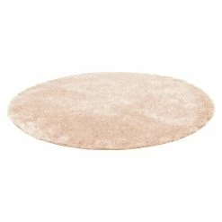 BAUHAUS Kayoom Hochflorteppich Diamond Puderrosa, Durchmesser: 160 Cm, 100 % Polyester -Bodenfliesen Verkäufe 12 1791