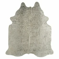 BAUHAUS Esbeco Deko-Kuhfell Gefleckt Silber, 100 % Echtfell, Fläche Ca.: 3,5 M²