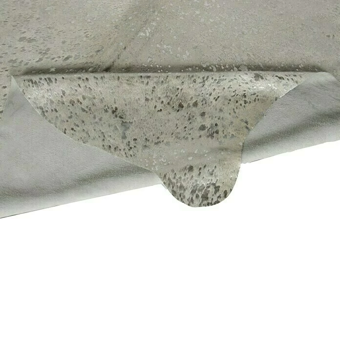 BAUHAUS Esbeco Deko-Kuhfell Gefleckt Silber, 100 % Echtfell, Fläche Ca.: 3,5 M² 4 BAUHAUS Esbeco Deko-Kuhfell Gefleckt Silber, 100 % Echtfell, Fläche Ca.: 3,5 M² – Bild 2