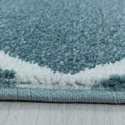 BAUHAUS Hochflorteppich Rio 4601 Blau, 150 X 80 Cm, 100% Polypropylen -Bodenfliesen Verkäufe 12 1842