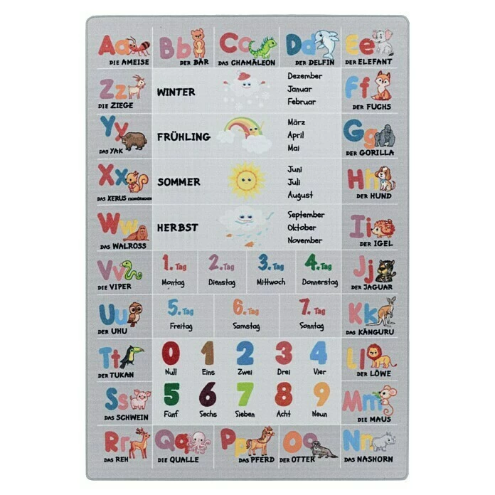 BAUHAUS Kurzflorteppich Play 2904 Grau, 170 X 120 Cm, 100% Polyamide 3 BAUHAUS Kurzflorteppich Play 2904 Grau, 170 X 120 Cm, 100% Polyamide