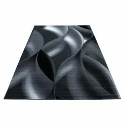 BAUHAUS Kurzflorteppich Plus 8008 Schwarz, 290 X 200 Cm, 100% Polypropylen