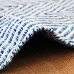 BAUHAUS Kayoom Teppich Cocktail 400 Blau, L X B: 150 X 80 Cm, 100% Baumwolle -Bodenfliesen Verkäufe 12 1944