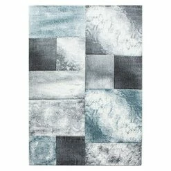 BAUHAUS Kurzflorteppich Hawaii 1710 Blau, 300 X 80 Cm, 100% Polypropylen