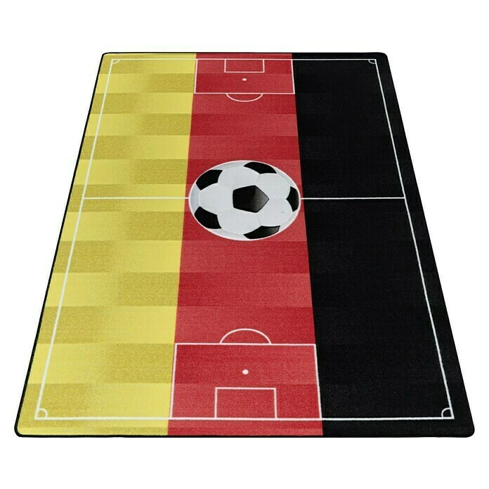 BAUHAUS Kurzflorteppich Play 2912 Rot, 140 X 120 Cm, 100% Polyamide 4 BAUHAUS Kurzflorteppich Play 2912 Rot, 140 X 120 Cm, 100% Polyamide – Bild 2