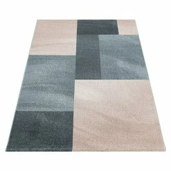 BAUHAUS Kurzflorteppich Efor 3712 Rose, 170 X 120 Cm, 100% Polypropylen -Bodenfliesen Verkäufe 12 2037