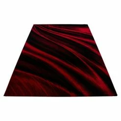 BAUHAUS Kurzflorteppich Miami 6630 Rot, 150 X 80 Cm, 100% Polypropylen