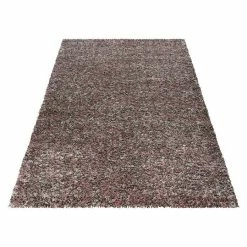 BAUHAUS Hochflorteppich Enjoy 4500 Rose, 150 X 80 Cm, 100% Polypropylen